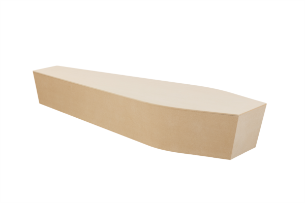 Devon natural shaped casket liner