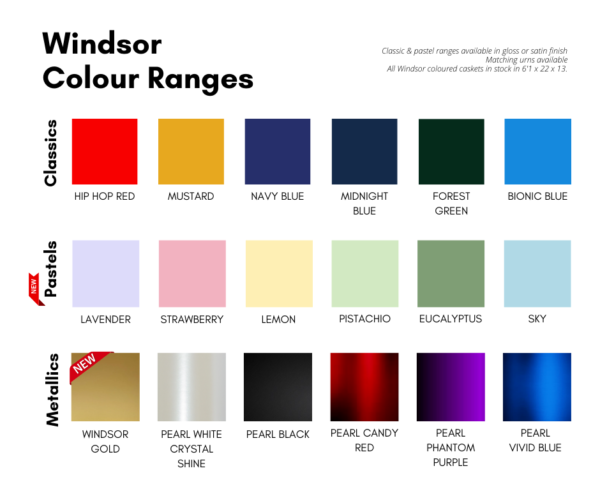 Windsor Somerset Colour Ranges