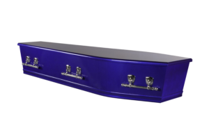 Somerset Pearl Phantom Purple metallic casket
